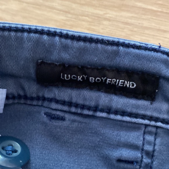 Lucky Brand Boyfriend Cargo Chino-32 - Picture 5 of 6